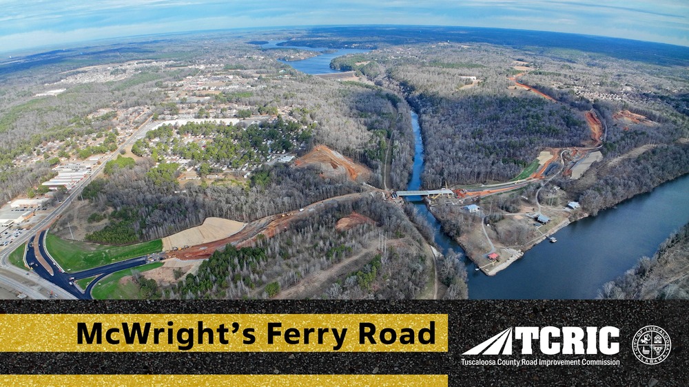 TCRIC, City of Tuscaloosa Launch McWright’s Ferry Road Project Website, Text Updates Service