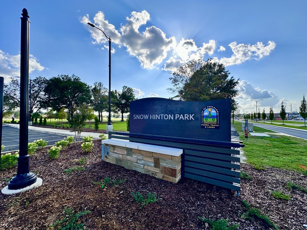 City of Tuscaloosa to Hold Snow Hinton Park Ribbon Cutting