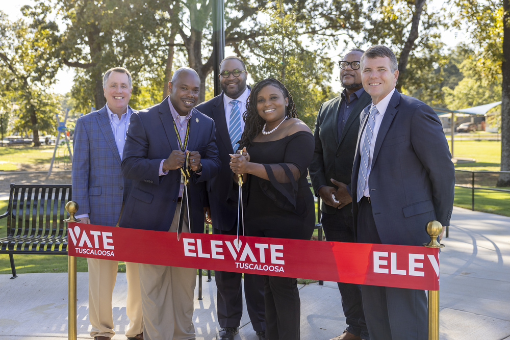 City of Tuscaloosa Cuts Ribbon on Kaulton Park