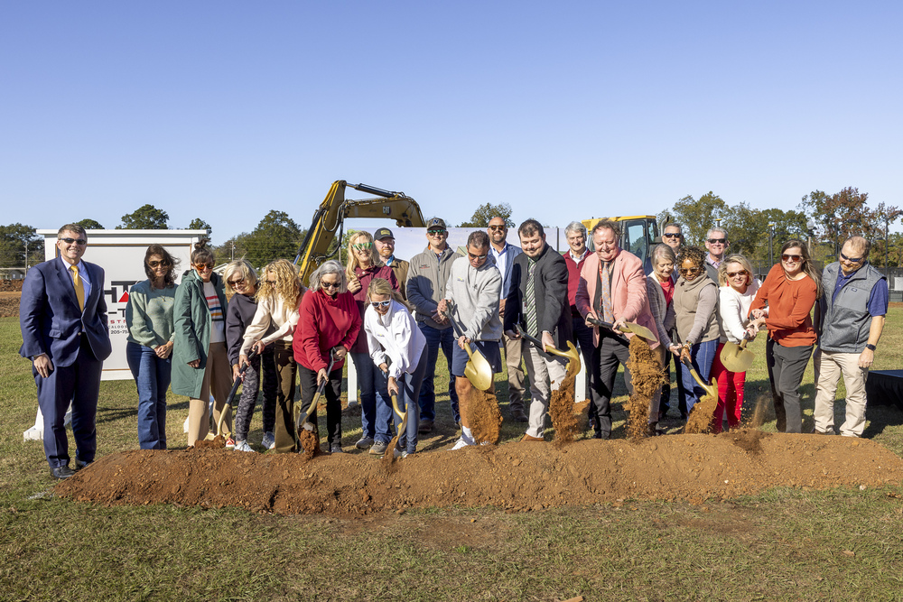 City of Tuscaloosa Holds Groundbreaking for Tuscaloosa Tennis Center