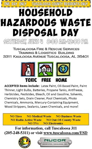 2016 HH Hazardous Waste Day