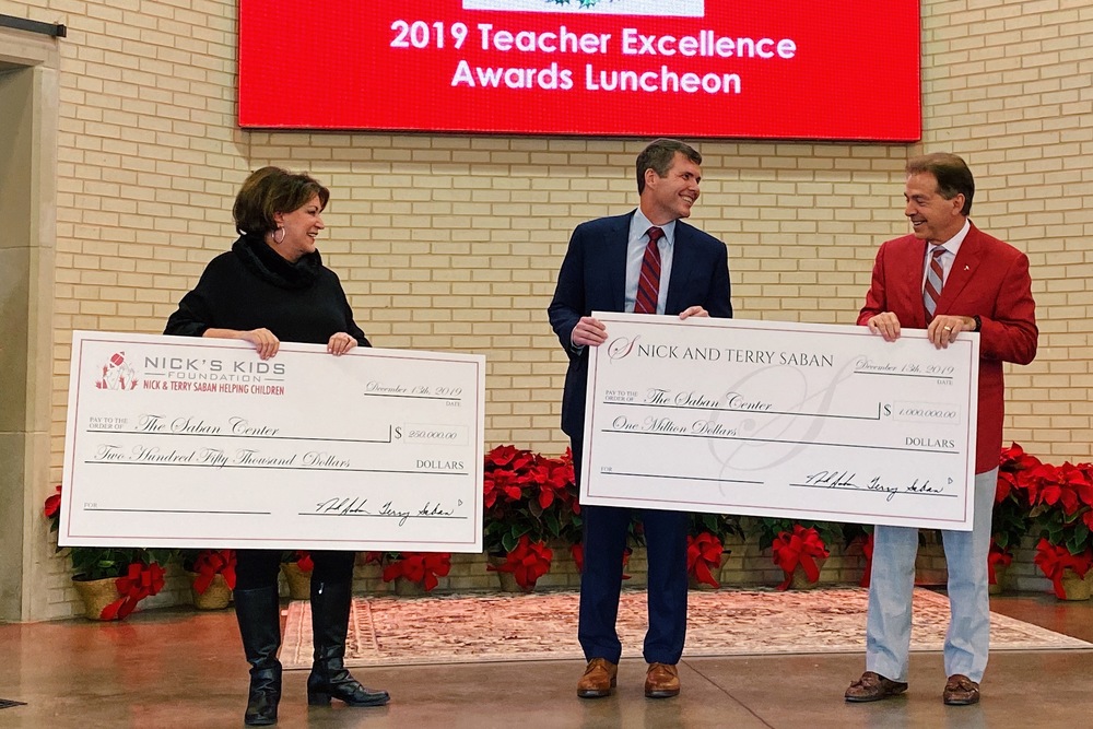 Saban Family Announces The Saban Center – A Hub for Interactive Learning in Tuscaloosa