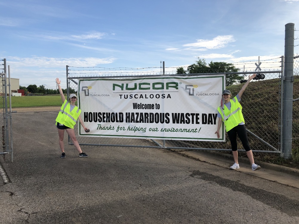City of Tuscaloosa and Nucor to Host Household Hazardous Waste Disposal Day this Saturday