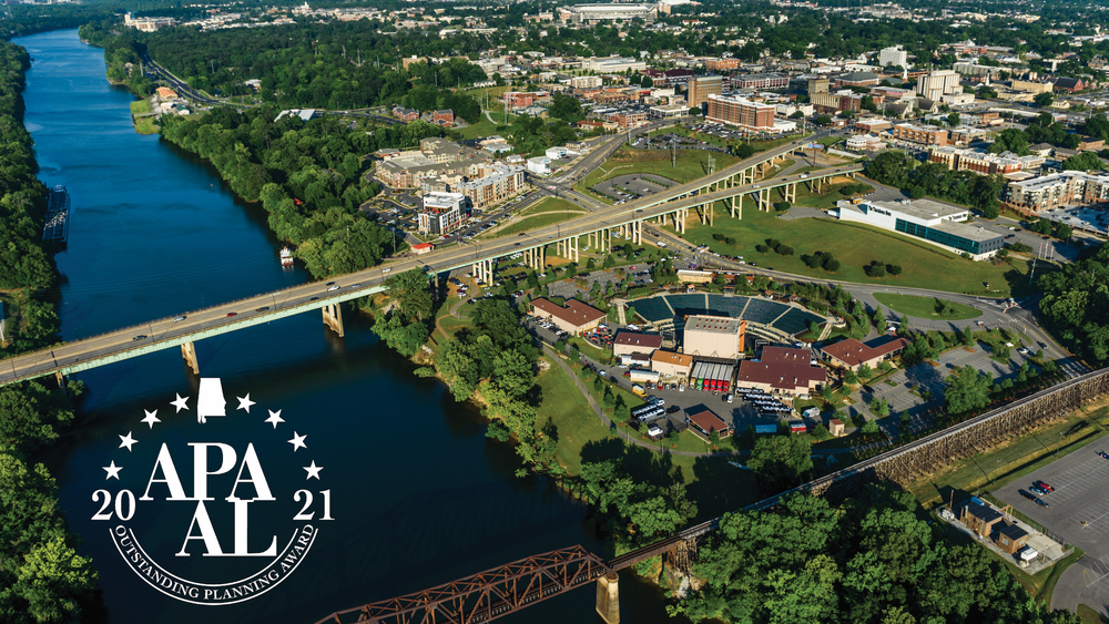 City of Tuscaloosa Receives Three Awards from the Alabama Chapter of the American Planning Association