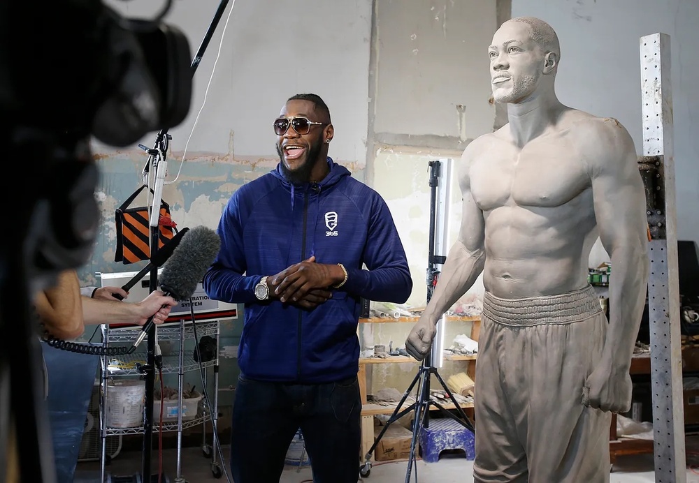 Tomorrow: (Rain or Shine) Deontay Wilder Statue Unveiling