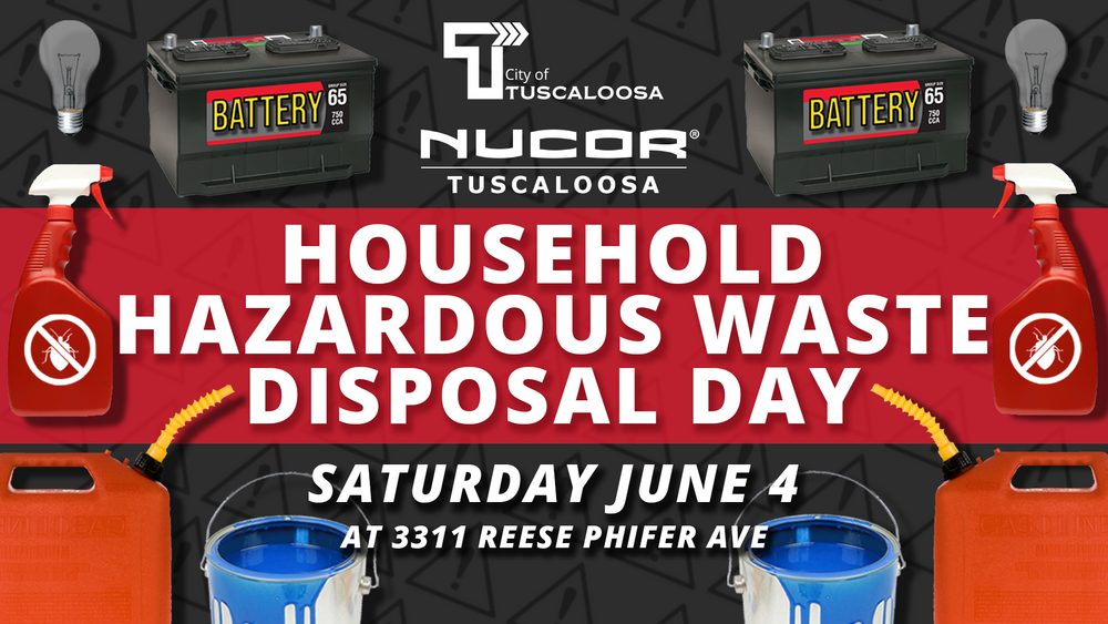 This Saturday: Household Hazardous Waste Disposal Day