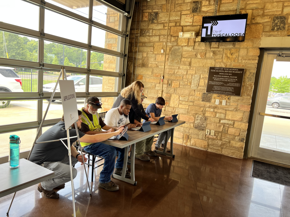 Eight Offers Made at Human Resource's Landscape and Grounds Maintenance Job Fair